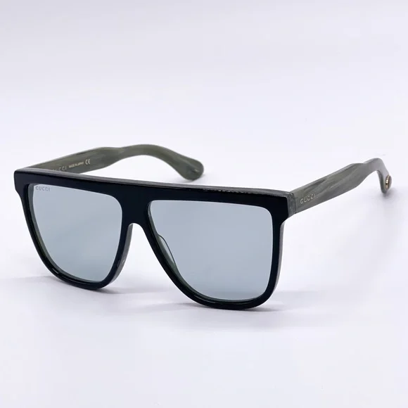 NEW GUCCI GG0582S 004 UNISEX SHIELD SUNGLASSES GUCCI GG0582S - Picture 4 of 14